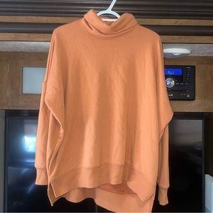 Aerie oversized cowl neck sweatshirt